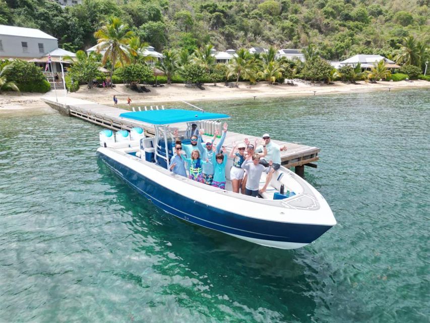 US Virgin Islands Boat Trip on Midnight Express