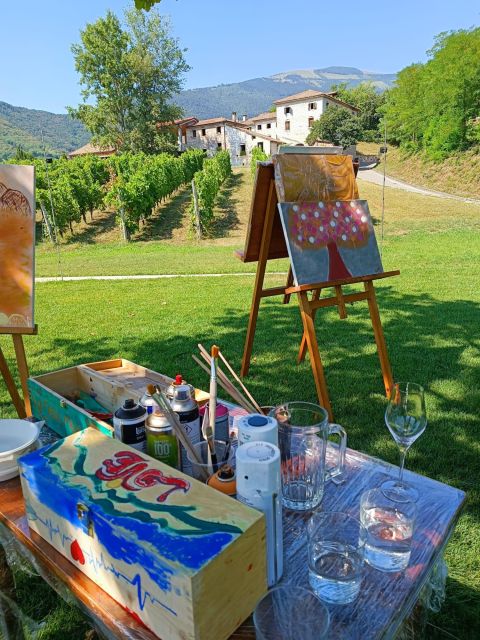 Valdobbiadene: Art and Wine-Painting Session in the Vineyard - Overview of the Experience