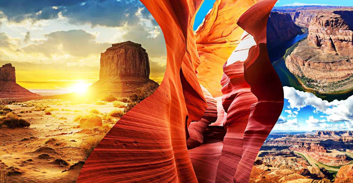 Vegas: Antelope Canyon, Monument Valley, & Grand Canyon Tour