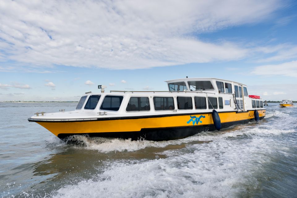 Venice: Boat Transfer To/From Marco Polo Airport W/ 3 Routes