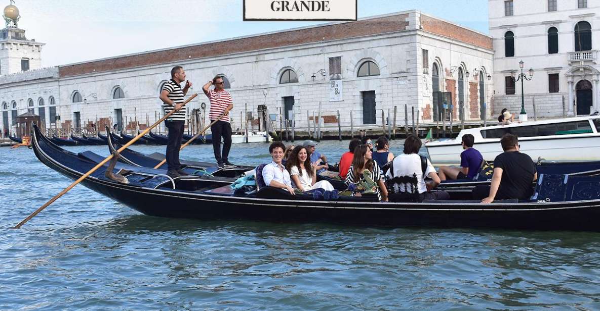 Venice: Grand Canal Gondola Ride and Walking Tour