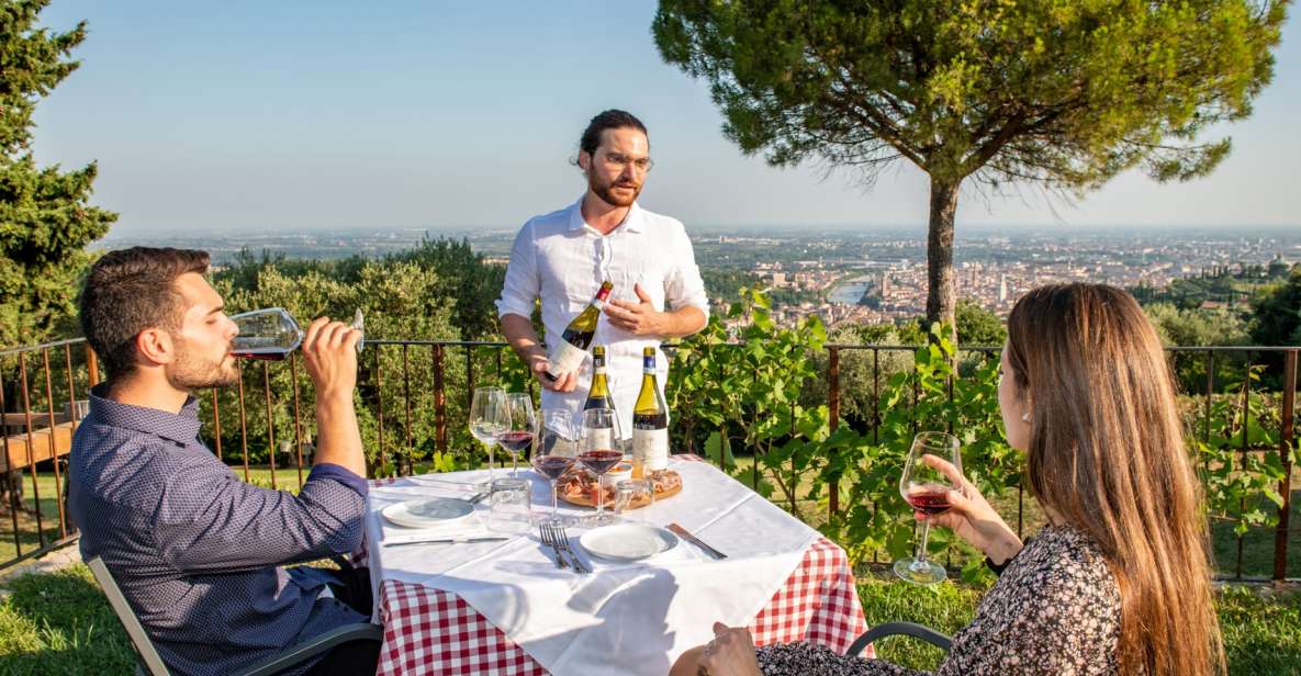 Verona: Wine Tasting With Snacks and Panoramic City Views