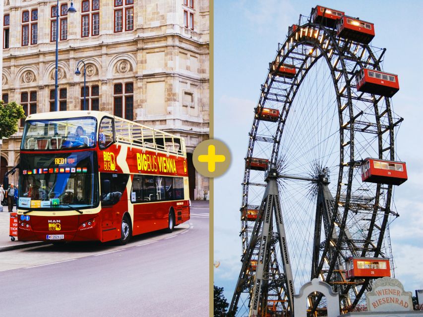 Vienna: Big Bus Hop-On Hop-Off Tour With Giant Ferris Wheel