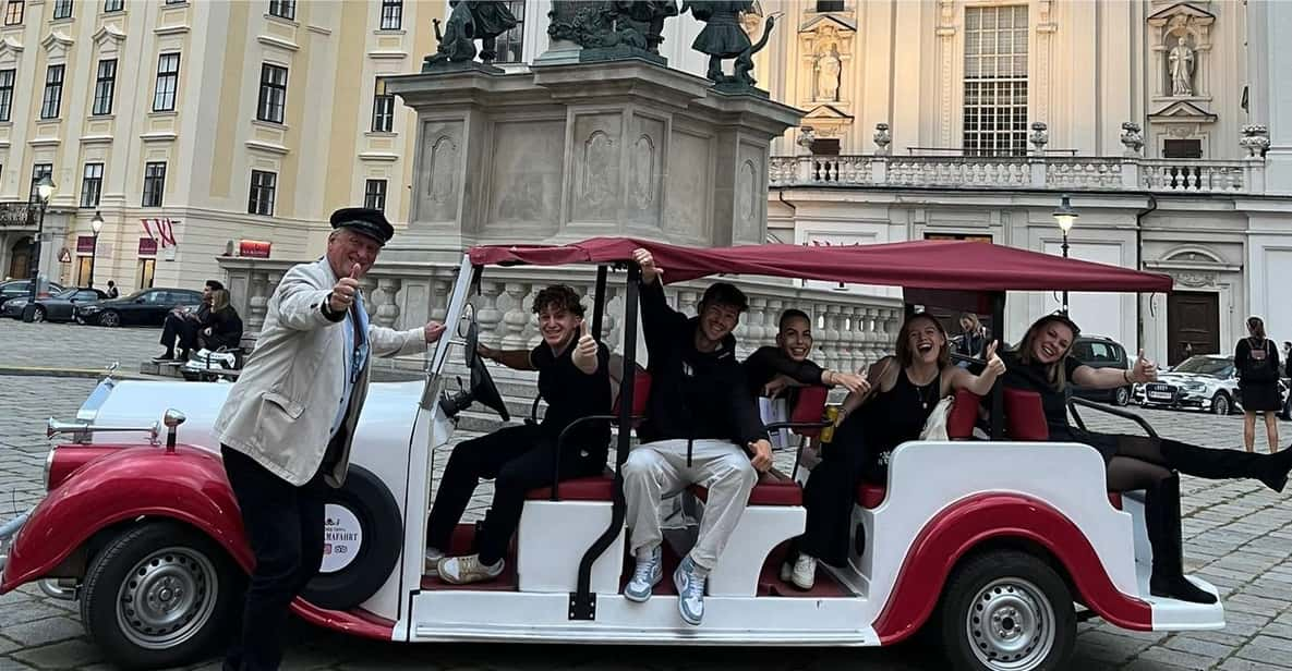 Vienna: Old Town Sightseeing Tour in a Vintage-Style E-Car