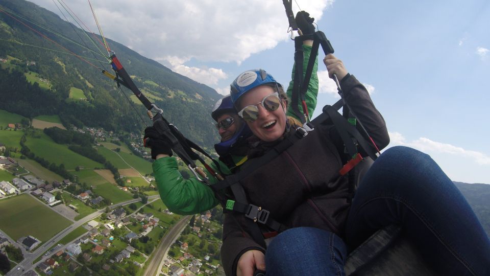 Villach/Ossiachersee: Paragliding Action Tandem Flight