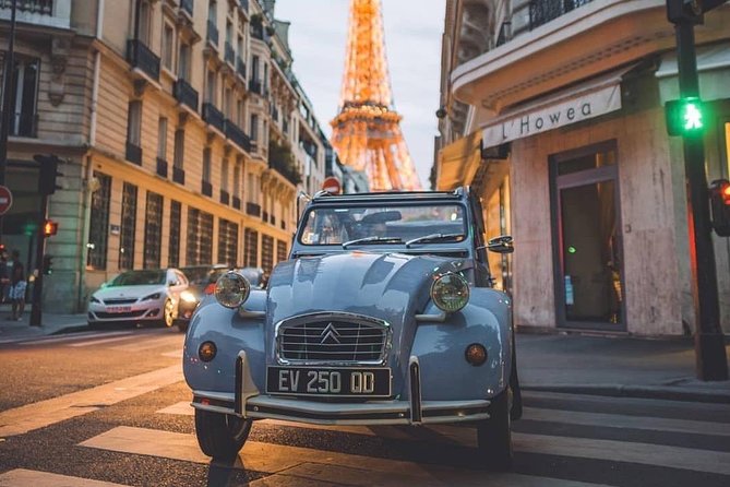 Vintage 2CV Adventure: 1-Hour Paris Highlights Tour - Tour Highlights