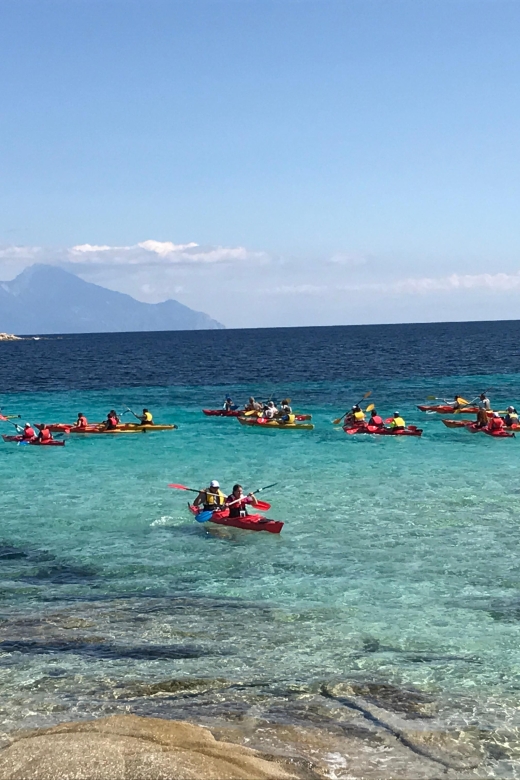 Vourvourou: Sea Kayaking Diaporos Island Private Day Tour