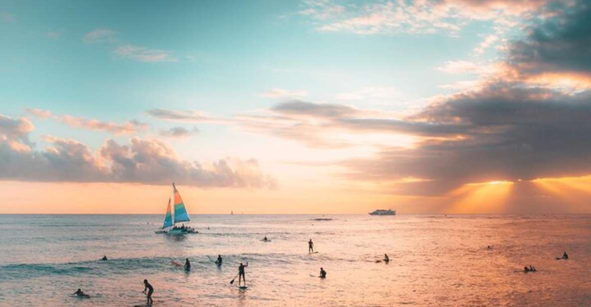 Waikiki: Sunset Catamaran Cruise