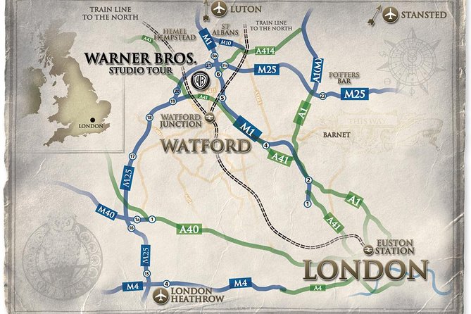 Warner Bros. Studio Tour London – the Making of Harry Potter With Transportation