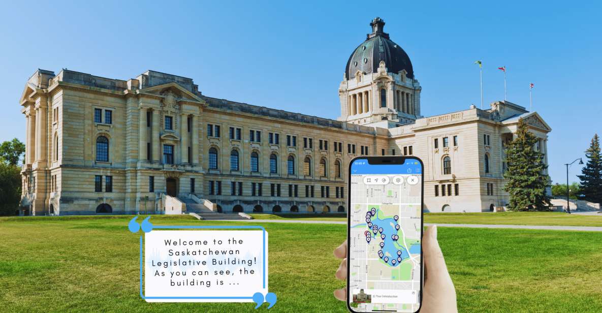 Wascana Lake: Smartphone Audio Guided Walking Tour