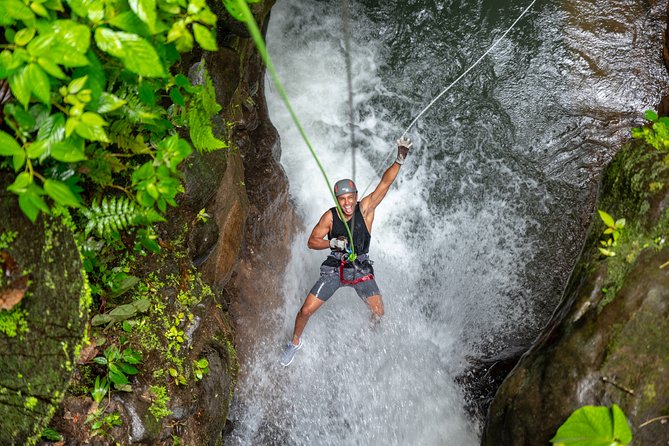 Waterfall Rappelling, Ziplining, Pool Jumping, Hiking With Lunch