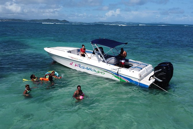 White Background Boat Tour