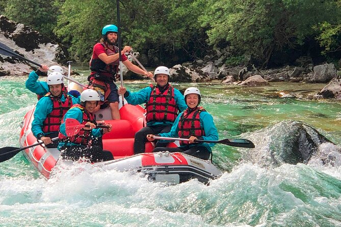 Whitewater Rafting on the Soča River in Bovec, Slovenia