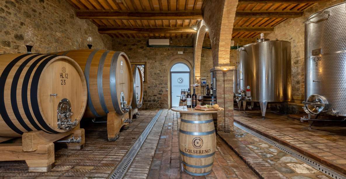 Wine Tasting of Brunello in a Historic Cellar