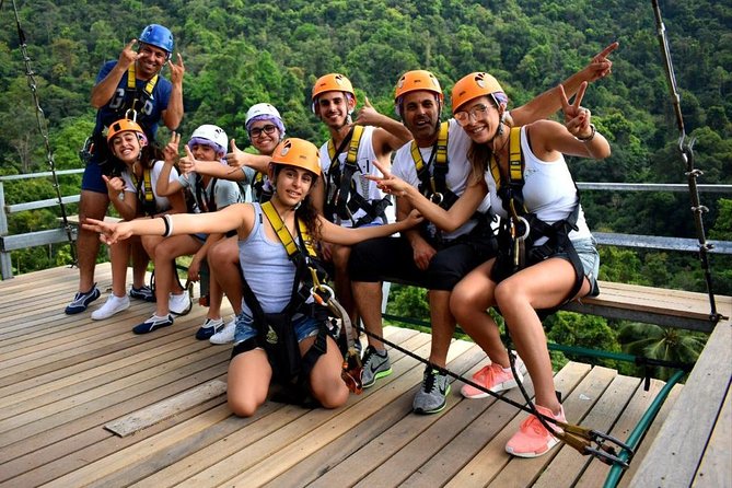 Zip Line Adventure on Mountain (8 Platforms 1200 M.)