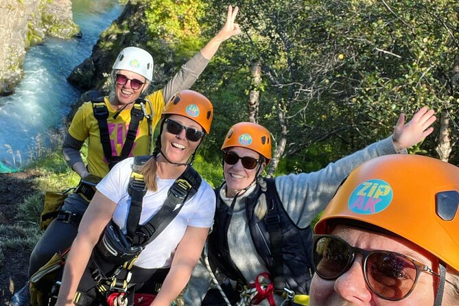 Zipline Adventure Through Glerárgil River Canyon in Akureyri Town