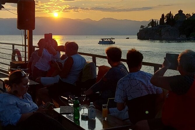 1.5 Hour Ohrid Lake Sunset Cruise - Onboard Amenities