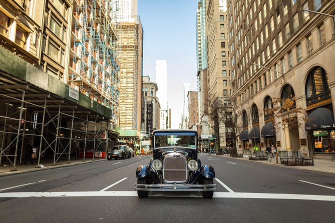 1 HR - NYC Private Classic Car Experience - Midtown - Logistics and Meeting Information