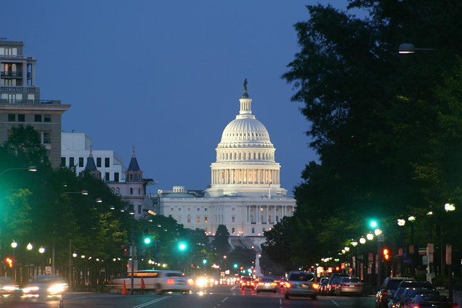 3-4 Hour Private DC City Moonlight Tour by Van - Transportation Details