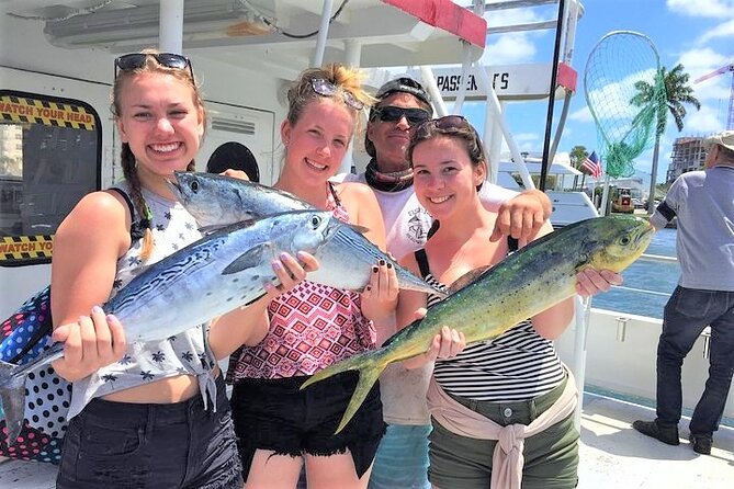 4-Hour Day or Night-Time Reef Bottom Fishing Charter in Fort Lauderdale - Target Fish Species