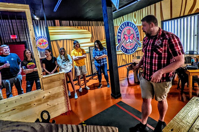 90 Minute Axe Throwing Guided Experience in Clearwater at Hatchet Hangout - Inclusions and Accessibility