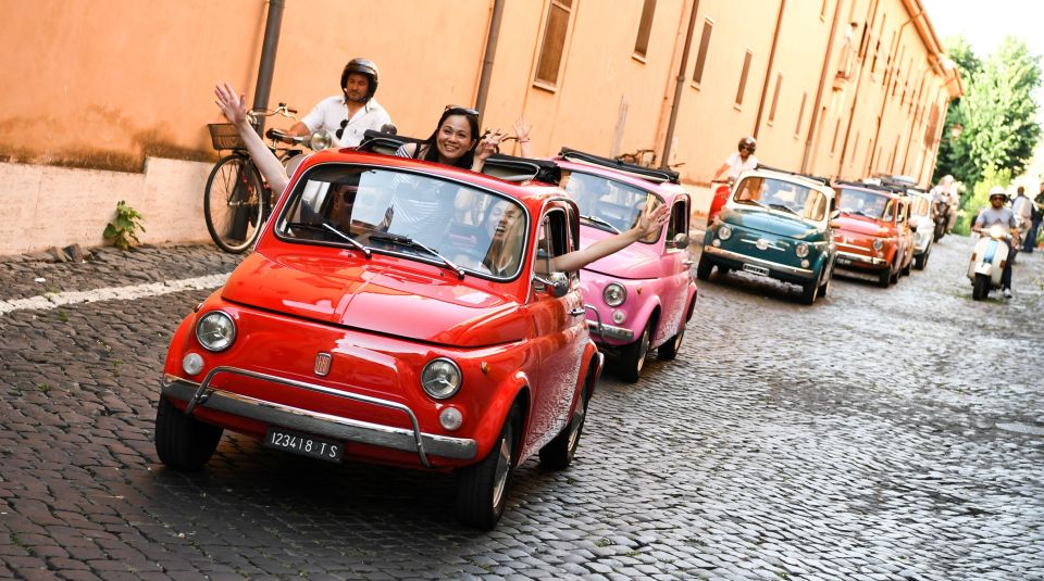 90-Minute Tour in Convoy in Vintage Fiat 500 - Highlights of the Tour