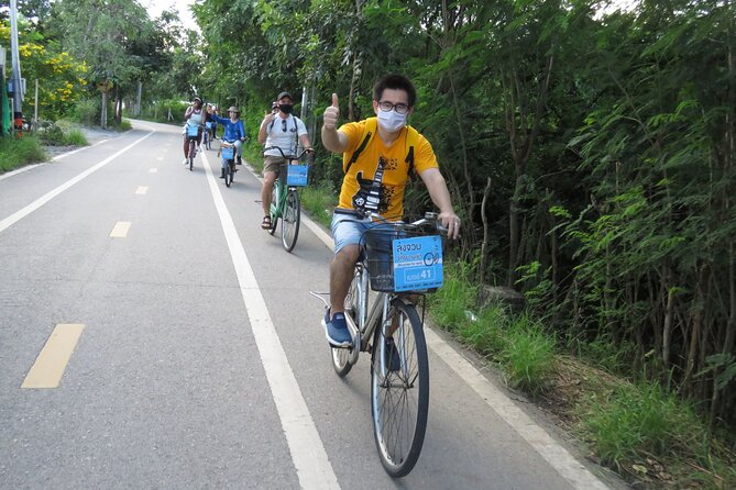 Adventure in Bangkok Green Area - Bike Ride Through Park