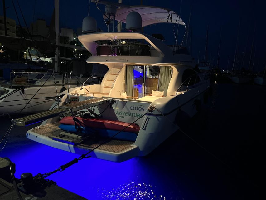 Agios Nikolaos: Wine Tasting on Luxury Yacht - Itinerary Highlights