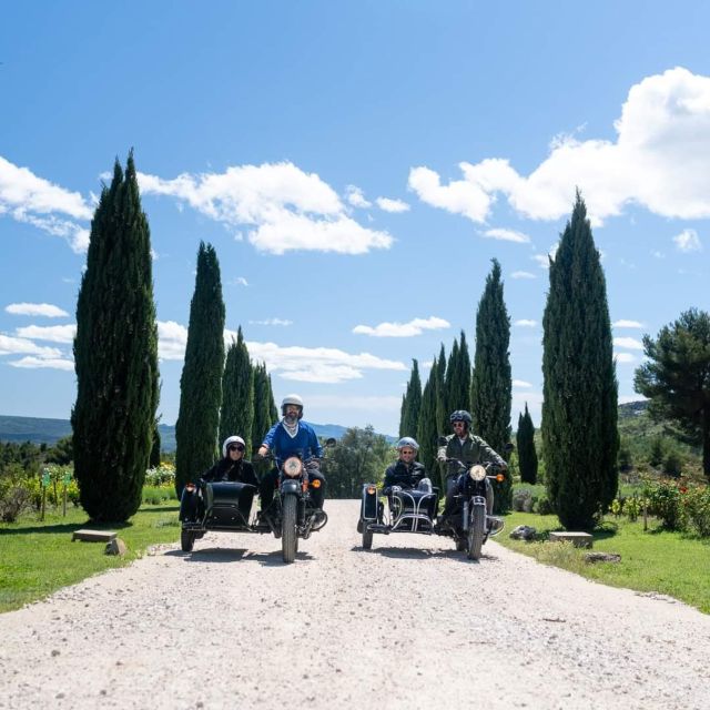 Aix-en-Provence: Wine or Beer Tour in Motorcycle Sidecar - Unique Sidecar Experience