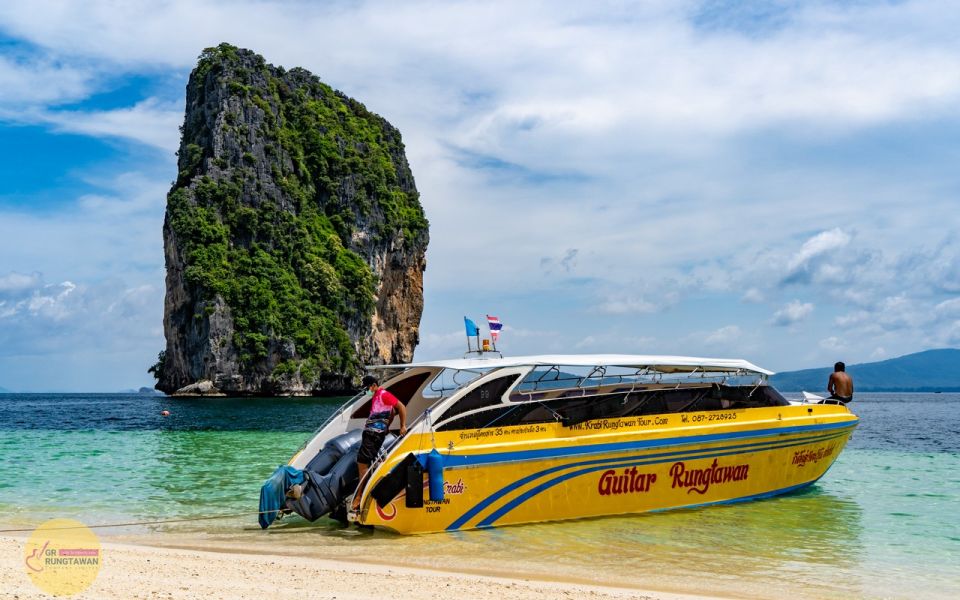 Ao Nang: 4 Islands Day Tour by Speedboat or Longtail Boat - Pickup and Drop-off