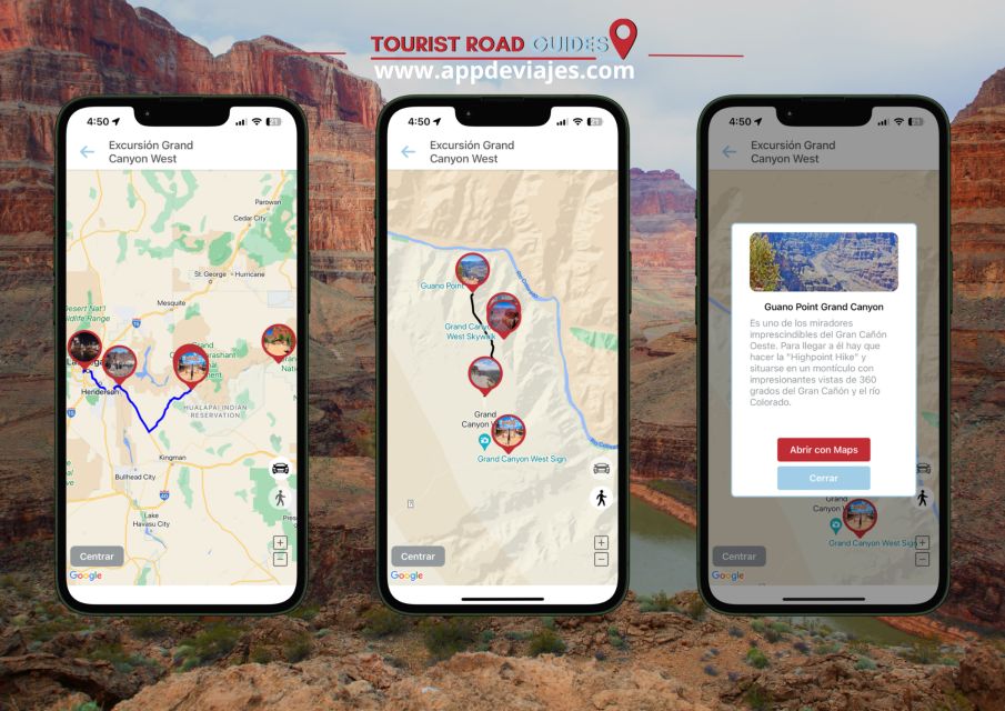 App Self-Guided Road Routes Grand Canyon - North Rim Nature Trail