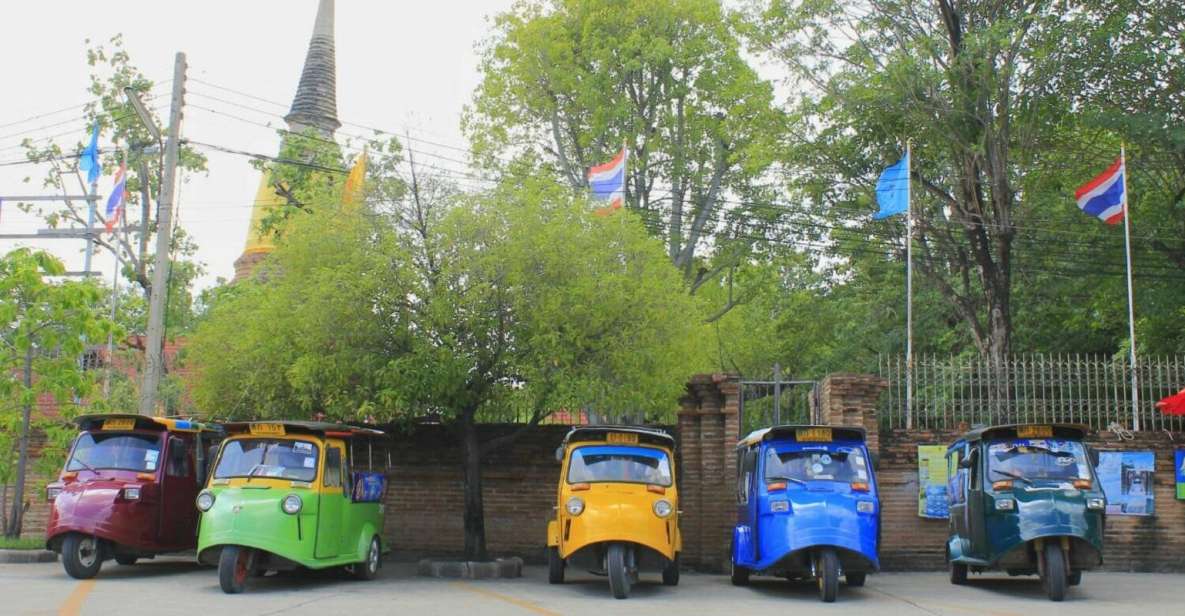 Ayutthaya Evening Tuk Tuk Temples Tour From Bangkok - Exploring Banglan Night Market