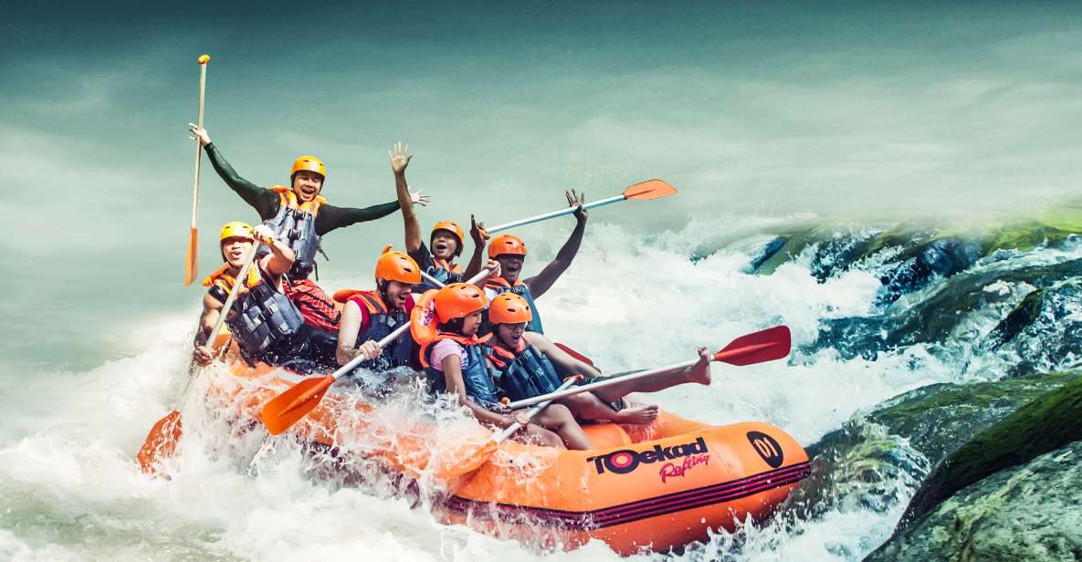 Bali: Ayung River Guided Rafting Adventure With Lunch - Thrilling White Water Rafting