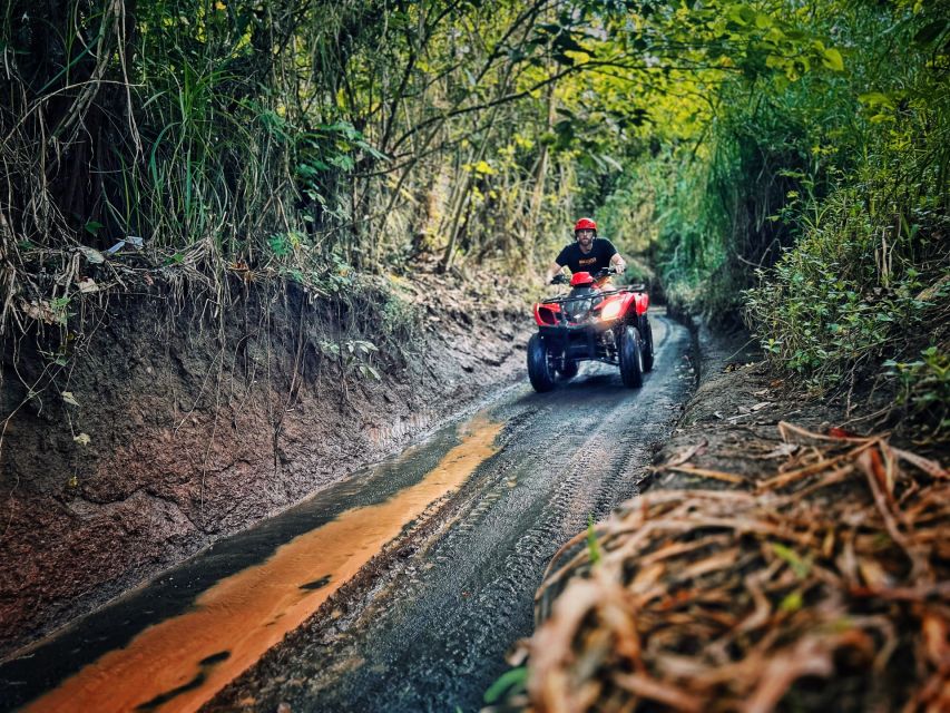 Bali: Ubud Gorilla Cave Track ATV & Waterfall Tour With Meal - Activity Details