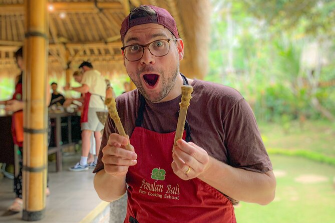 Balinese Farm Cooking Class by Pemulan Bali - Harvesting Produce From the Farm