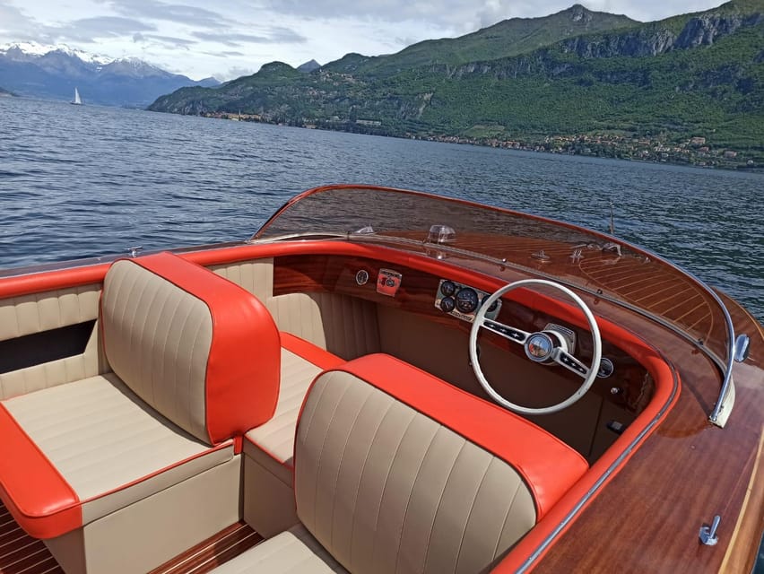 Bellagio/Menaggio: Private Trip on a Vintage Wooden Boat - Pickup Locations and Language