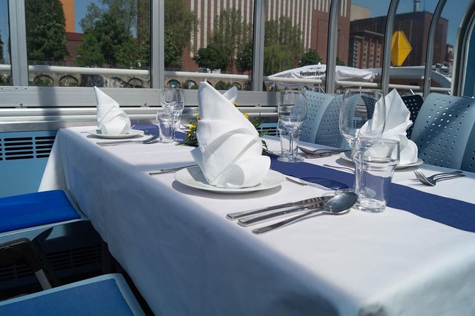 Berlin 4-Course Sunset Dinner Cruise Including Drinks - Meeting Point and Pickup Details