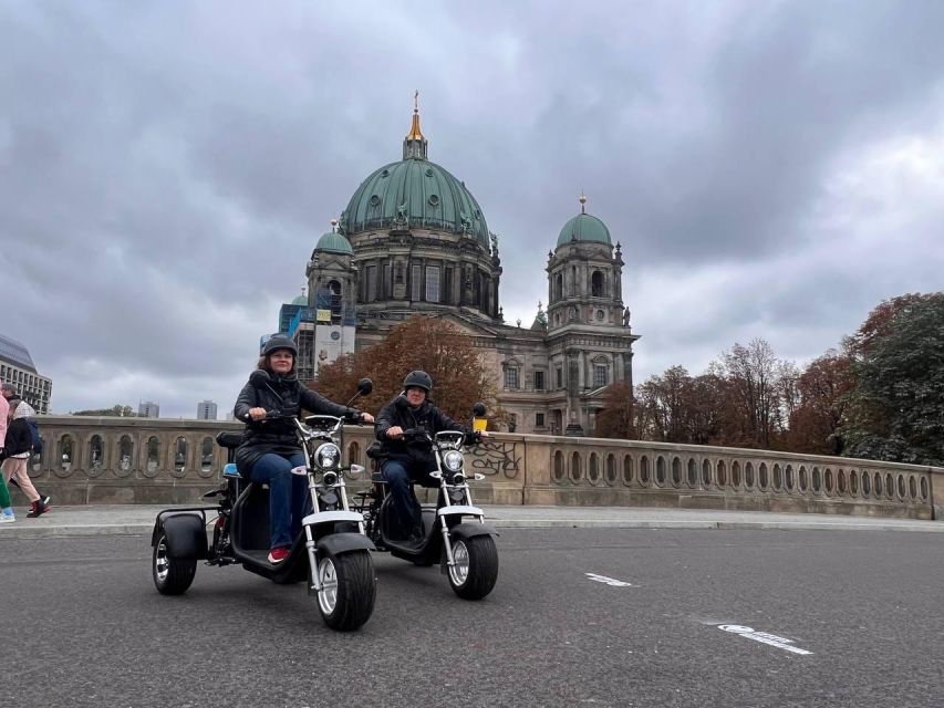 Berlin City: 2 Hour Guided Fat Tire E-Scooter Tour - Highlights and Itinerary