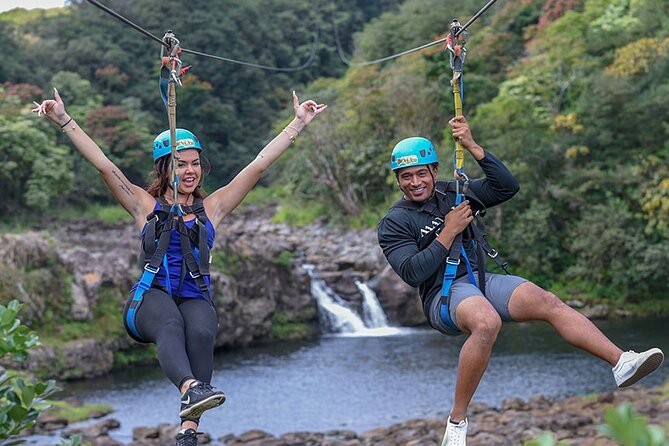 Big Island 9-Line Zipline Experience Plus Kayaking Tour - Meeting and Pickup Details