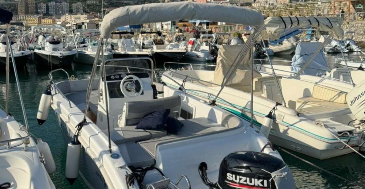 Boat Rental in Salerno (Nautical License Not Requested) - Booking and Cancellation Policy