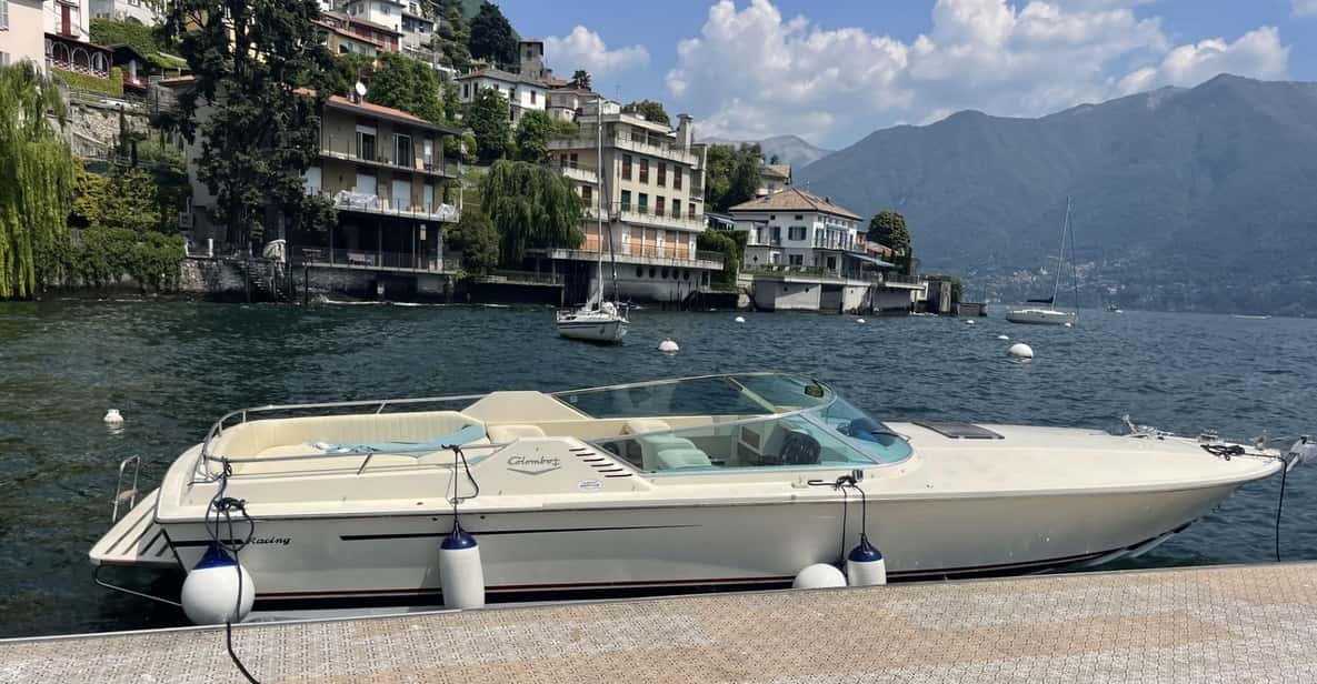 Boat Tour Como Lake - Features of the Boat