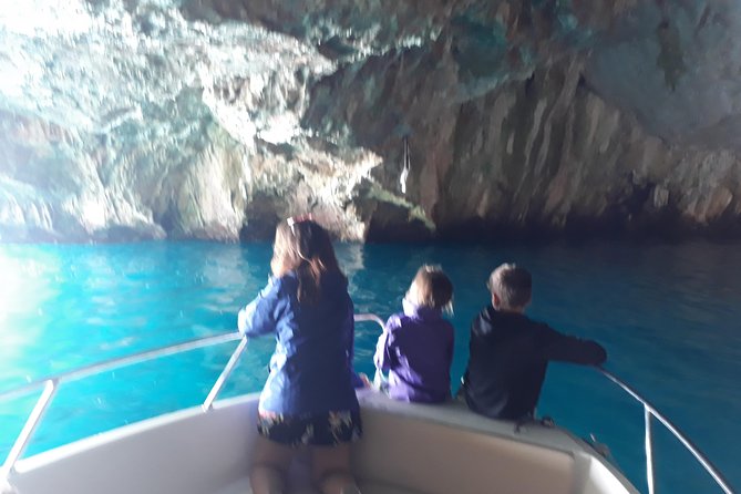 Boat Tour to Lady of the Rock , Submarine Base & Blue Cave Swim - Exploring Kotor Bay