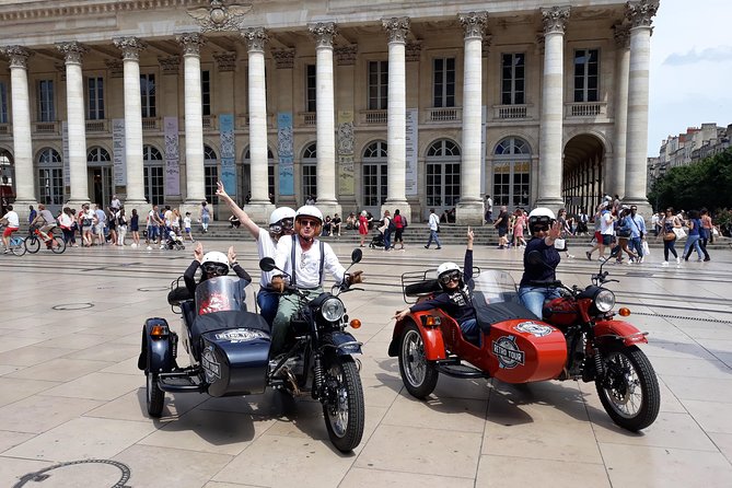 Bordeaux Sightseeing Private Sidecar Guided Tour - Whats Included in the Tour