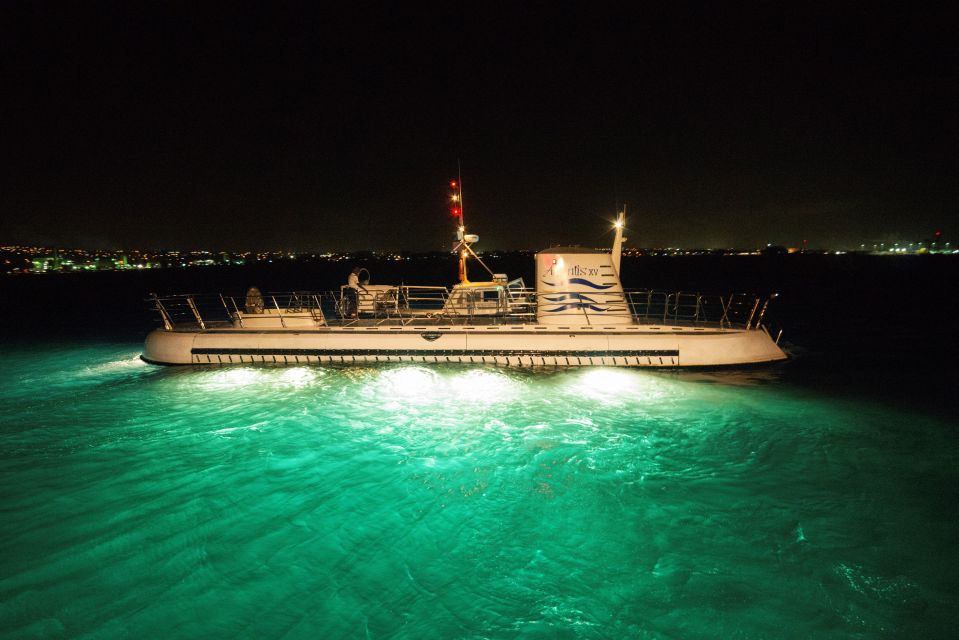 Bridgetown: Submarine Guided Night Tour - Underwater Exploration