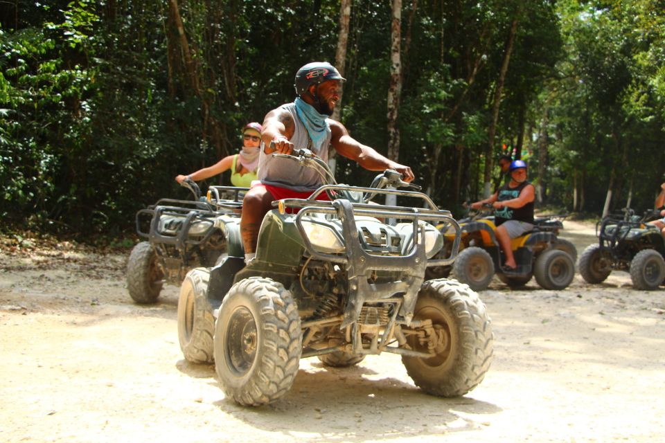 Cancun: Atv, Zipline, and Cenote Tour With Transportation - Included Activities