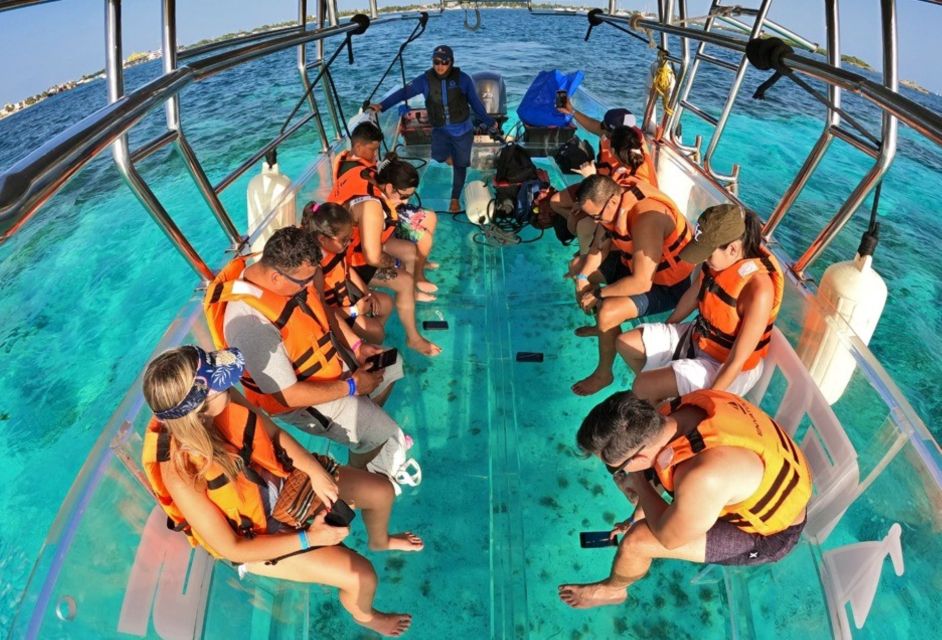 Cancun: Glass Bottom Boat Ride With Drinks - Whats Included in the Tour