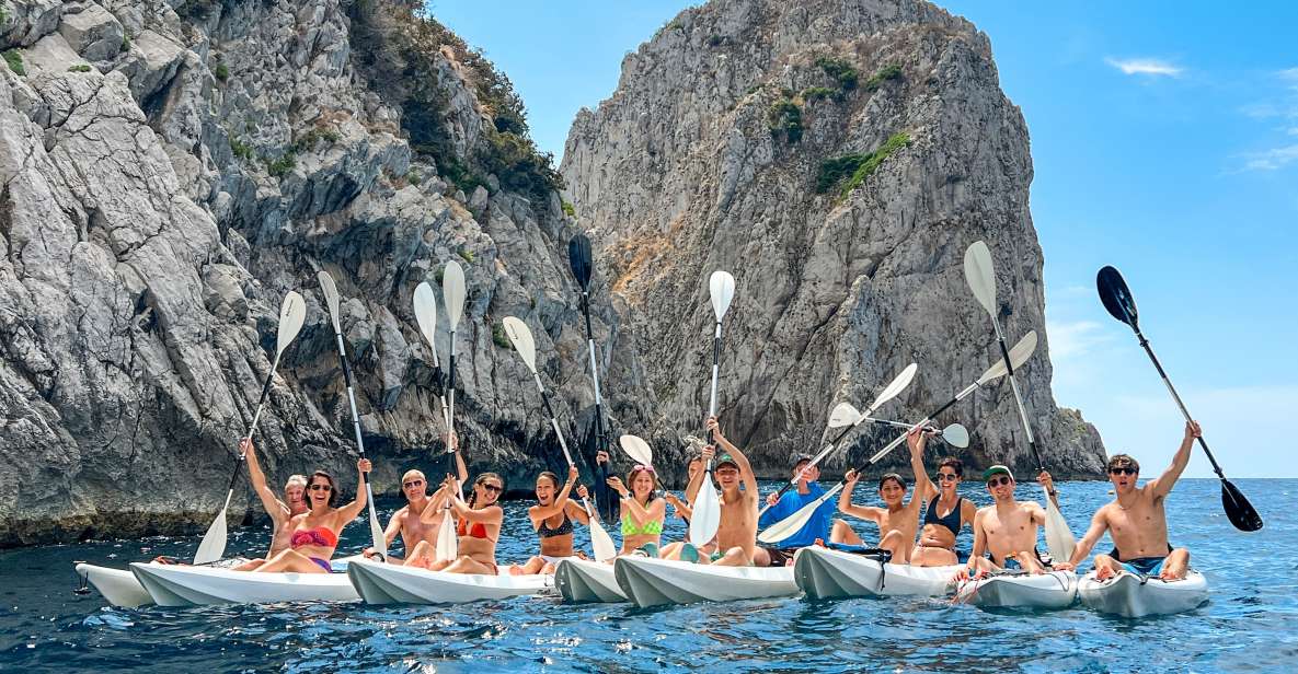 Capri: Caves and Beaches Kayaking Tour - Experience and Highlights