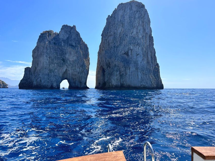 Capri Private Boat Tour by Speedboat From Positano/Praiano - Itinerary