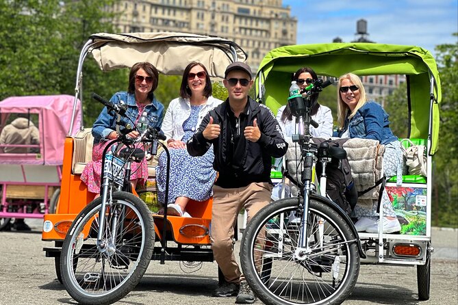 Central Park 2 - Hours Private Pedicab Guided Tour - Meeting Information