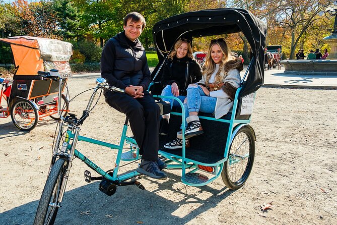 Central Park Private Pedicab Tour (60 Mins) - Included Features